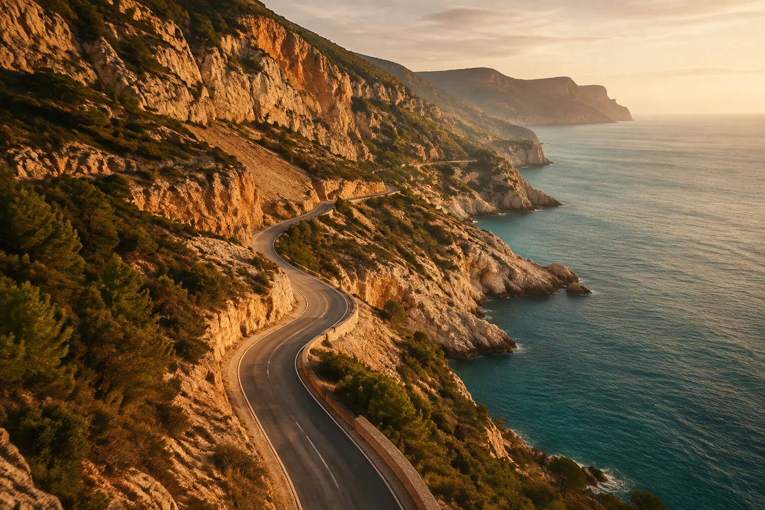 Coastal landscape representing Vissulo RAW and manual color workflow